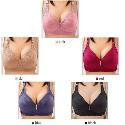 PLUS SIZE COMFORTABLE WIRELESS BRA