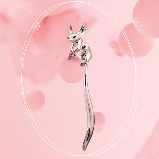 WAGGING TAIL FOX EARRINGS