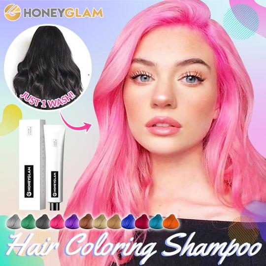 HoneyGlam Hair Coloring Shampoo
