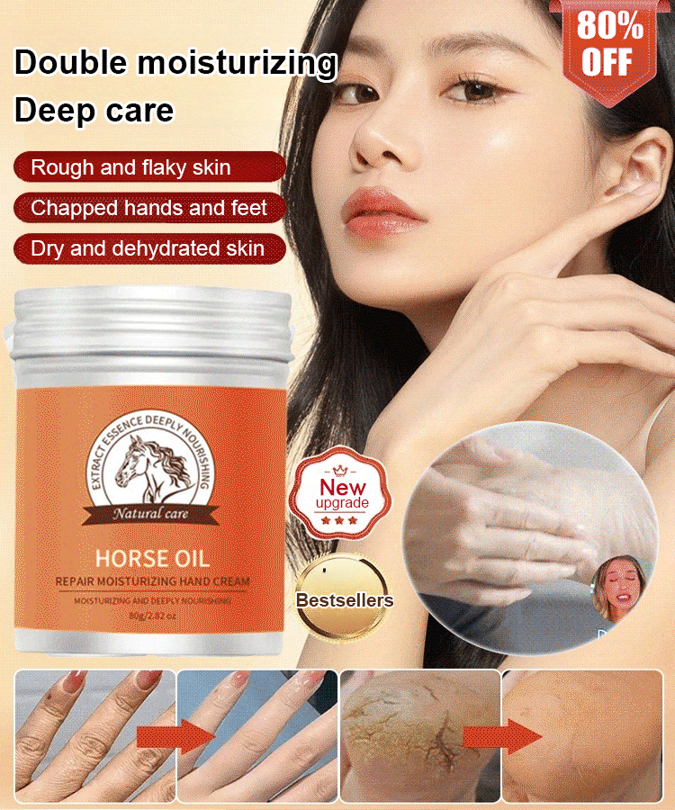 Nourishing Moisturizing Horse Oil Anti-Frostbite Anti-Cracking Hand Cream