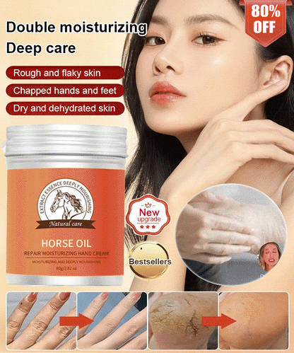 Nourishing Moisturizing Horse Oil Anti-Frostbite Anti-Cracking Hand Cream