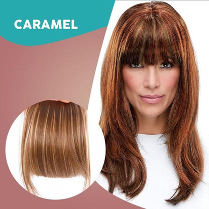 Seamless 3D Clip In Bangs Hair Extensions