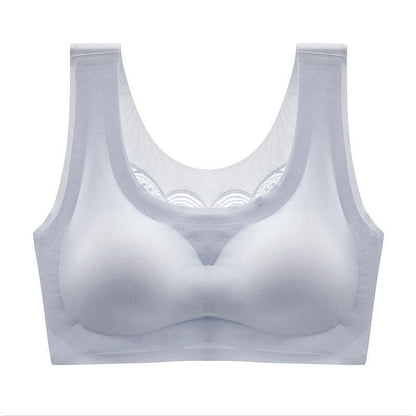 Ultra thin Plus Size Ice Silk Comfort bra