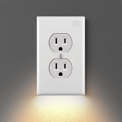 Outlet Wall Plate With Night Lights