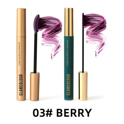 Colorful Mascara Waterproof Lasting Thick Curling