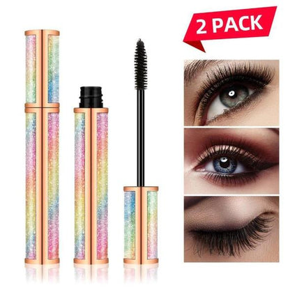 Buy 1 Get 1 Free 4D Waterproof Silk Fiber Thick Lengthening Mascara