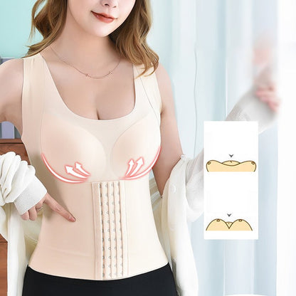2 in 1 Waist Buttoned Bra