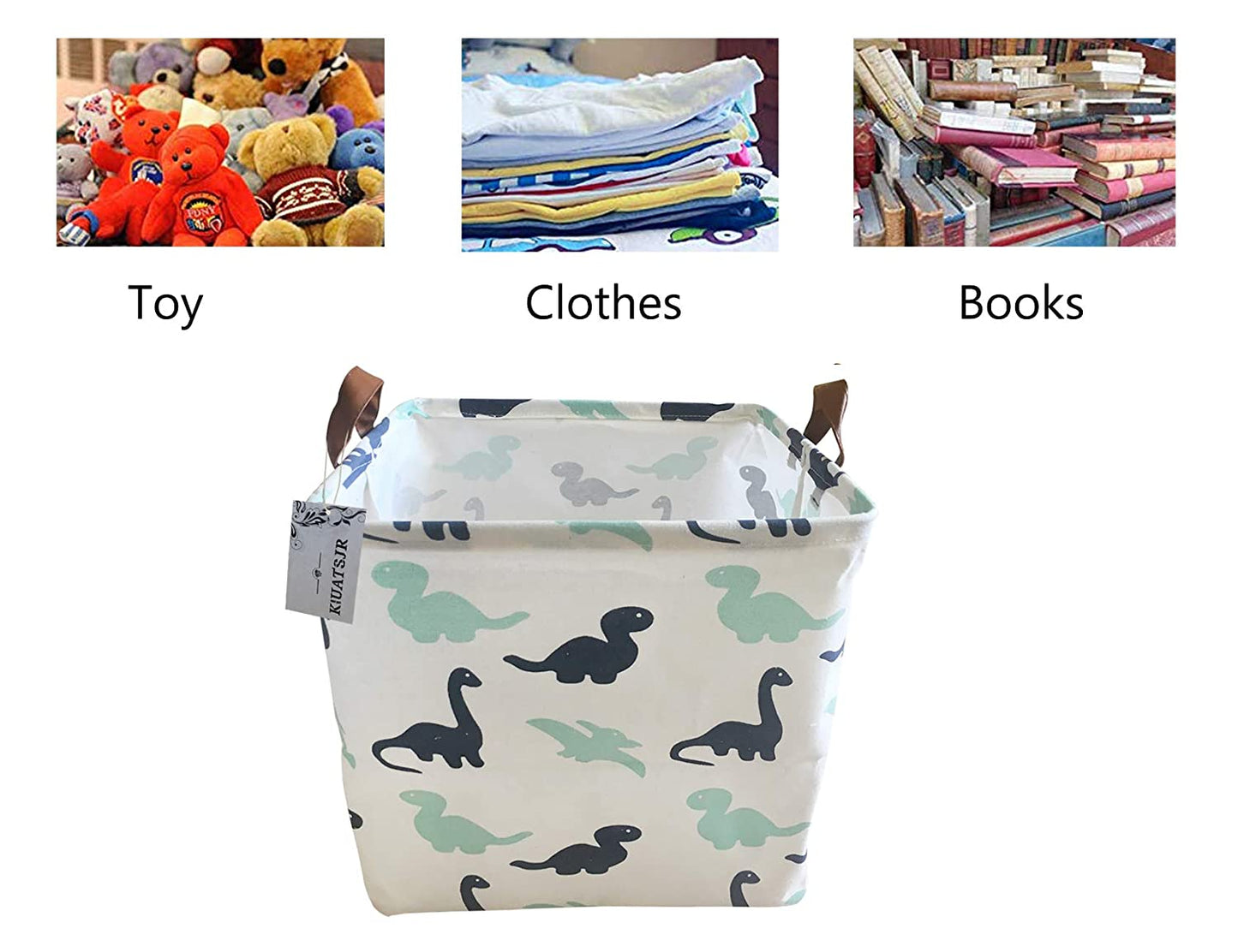 Foldable Canvas Cartoon Storage Box