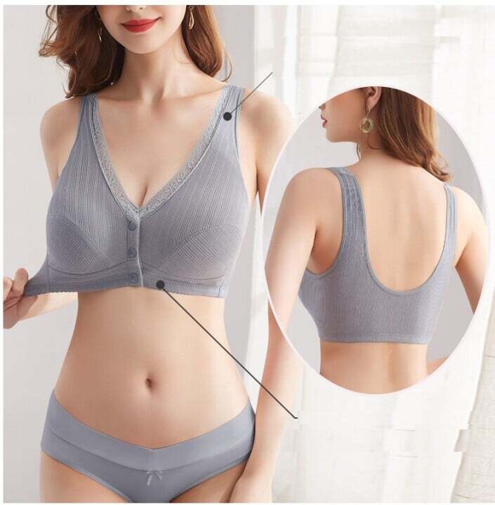 3 PCS Comfortable Cotton Large Size Bra