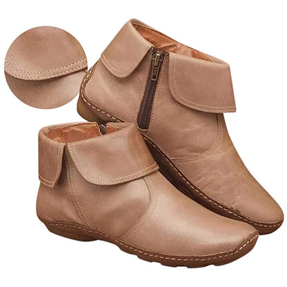 2022 Autumn And Winter New Fashion Soft Soled Flat Bottomed Short Tube Martin Boots