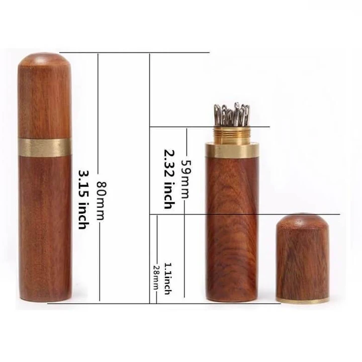 Self threading Needles