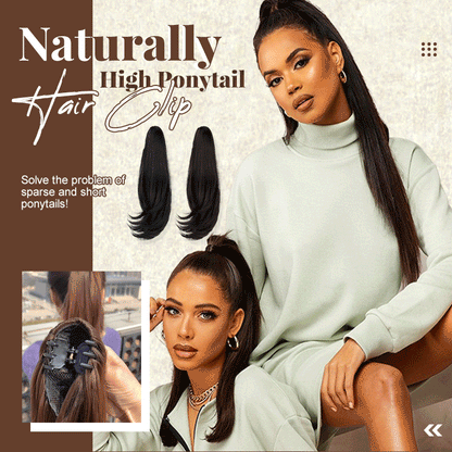 Naturally High Ponytail Hair Clip