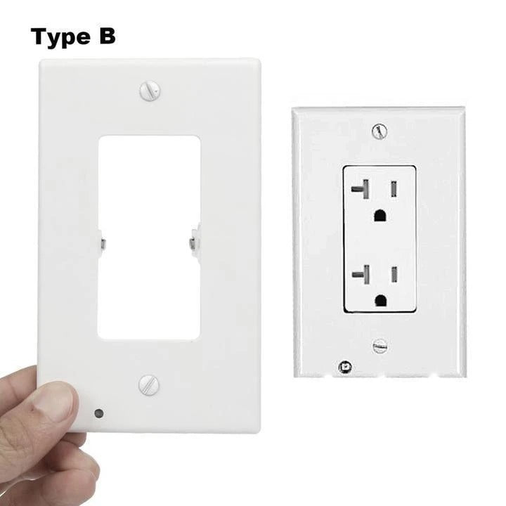 Outlet Wall Plate With Night Lights