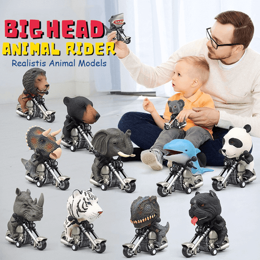 Big Head Animal Rider