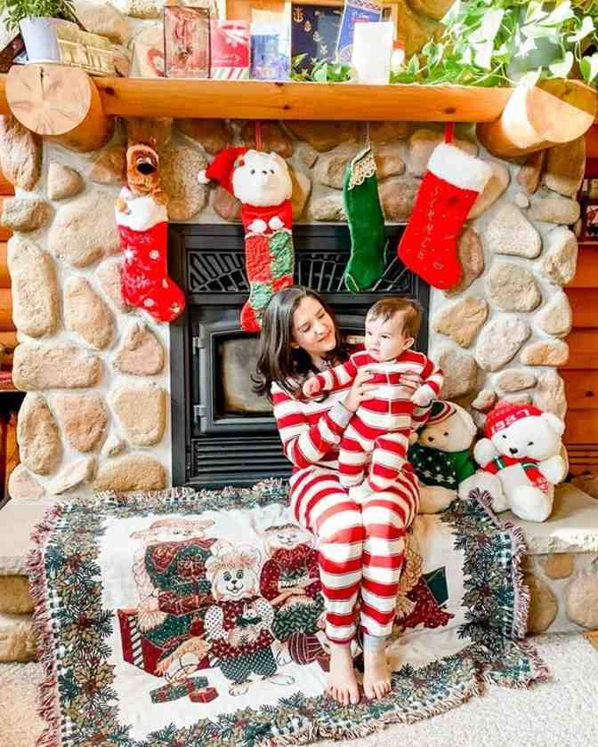 2021 best Christmas family pajama Sleep Sets