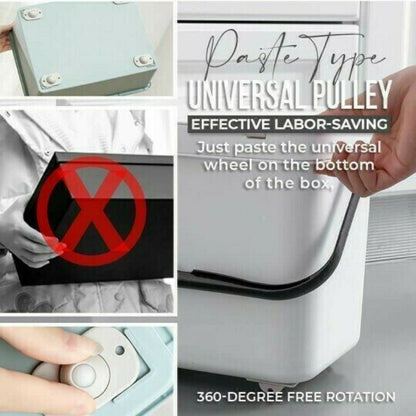 360 Degree Rotation Sticky Pulley 4 PCS