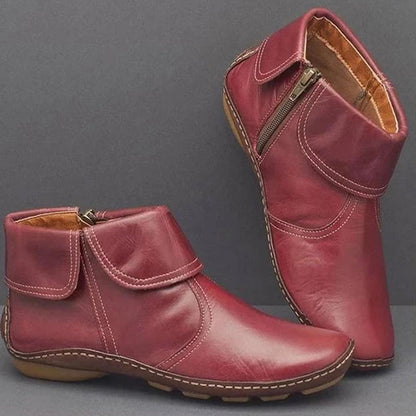 2022 Autumn And Winter New Fashion Soft Soled Flat Bottomed Short Tube Martin Boots