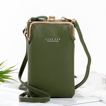 Women Phone Bag Solid Crossbody Bag