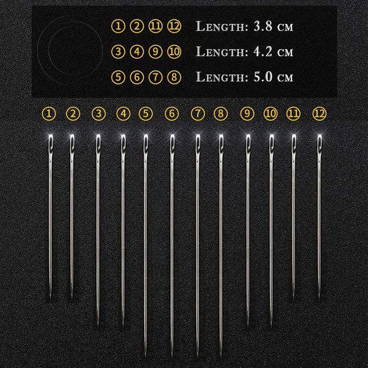 Self threading Needles