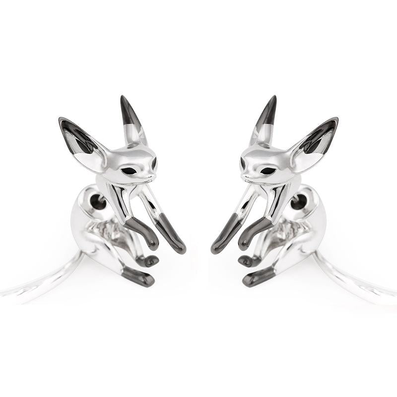 WAGGING TAIL FOX EARRINGS