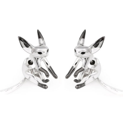 WAGGING TAIL FOX EARRINGS