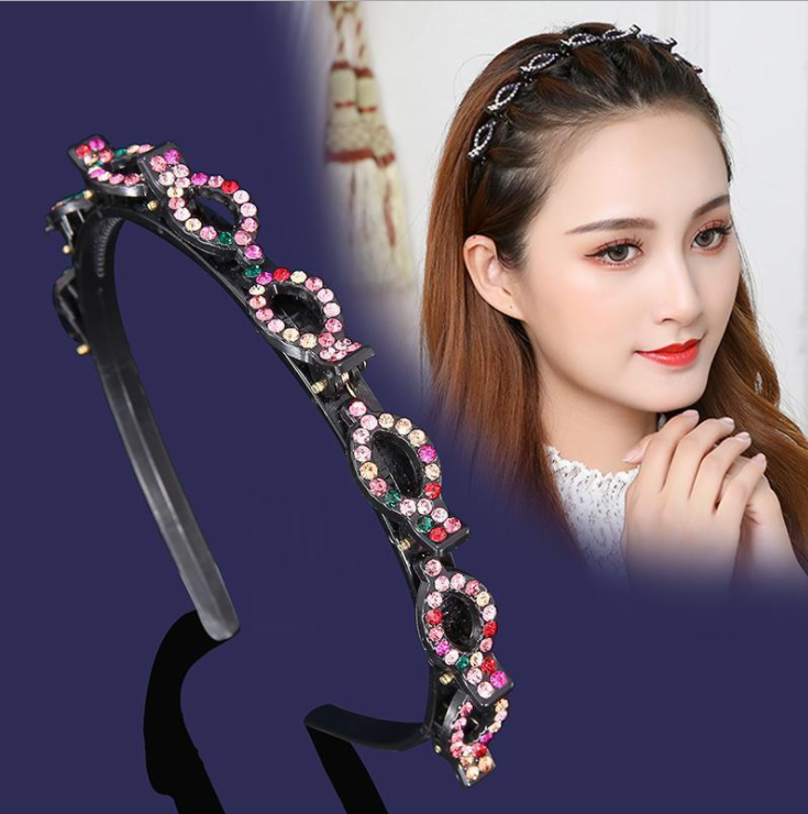 Double Bangs Hairstyle Hairpin