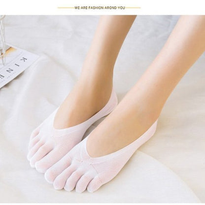 5 Finger Invisible Mesh Socks