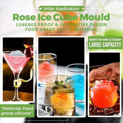 Large Rose Ice Cube Mould