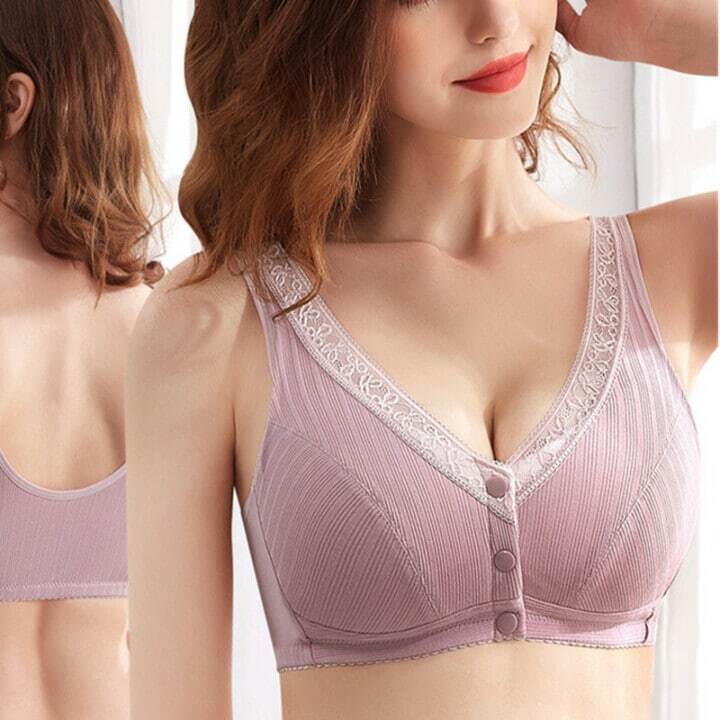 3 PCS Comfortable Cotton Large Size Bra