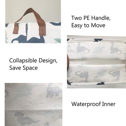 Foldable Canvas Cartoon Storage Box