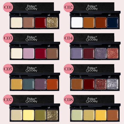 4 Colors Solid Gel Nail Polish