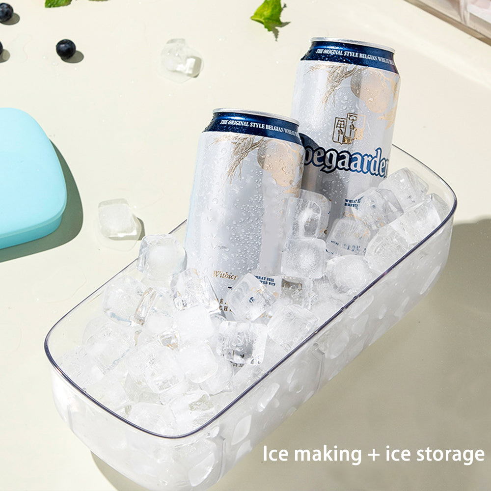 Press type Ice Cube Maker