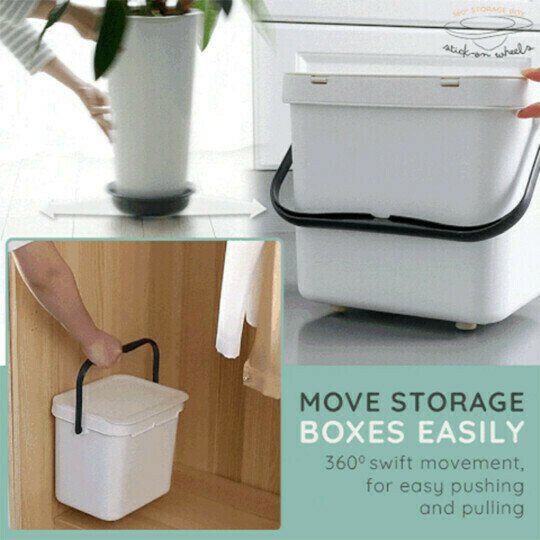 360 Degree Rotation Sticky Pulley 4 PCS