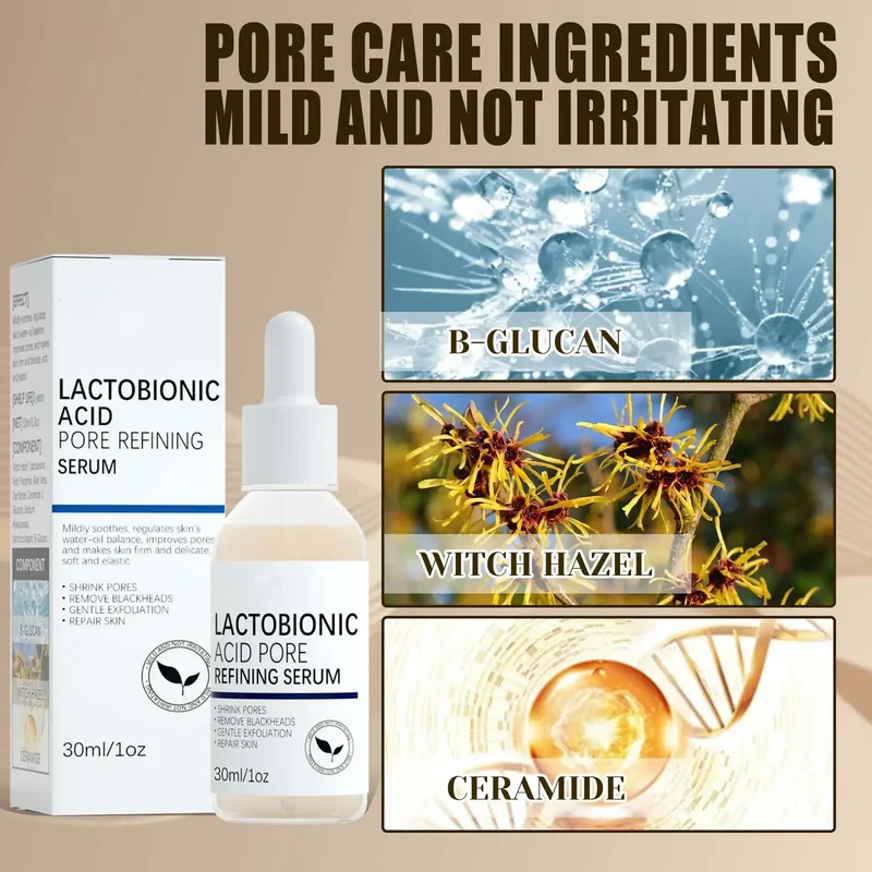 Lactobionic acid pore contraction Face Serum