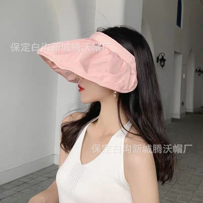 2 in 1 Sun Visor Hat Wide