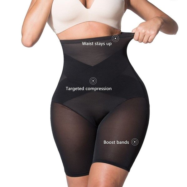 CROSS COMPRESSION ABS BOOTY HIGH WAISTED SHAPER