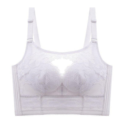 Full Cup Push Up Sexy Lace Gather Bra