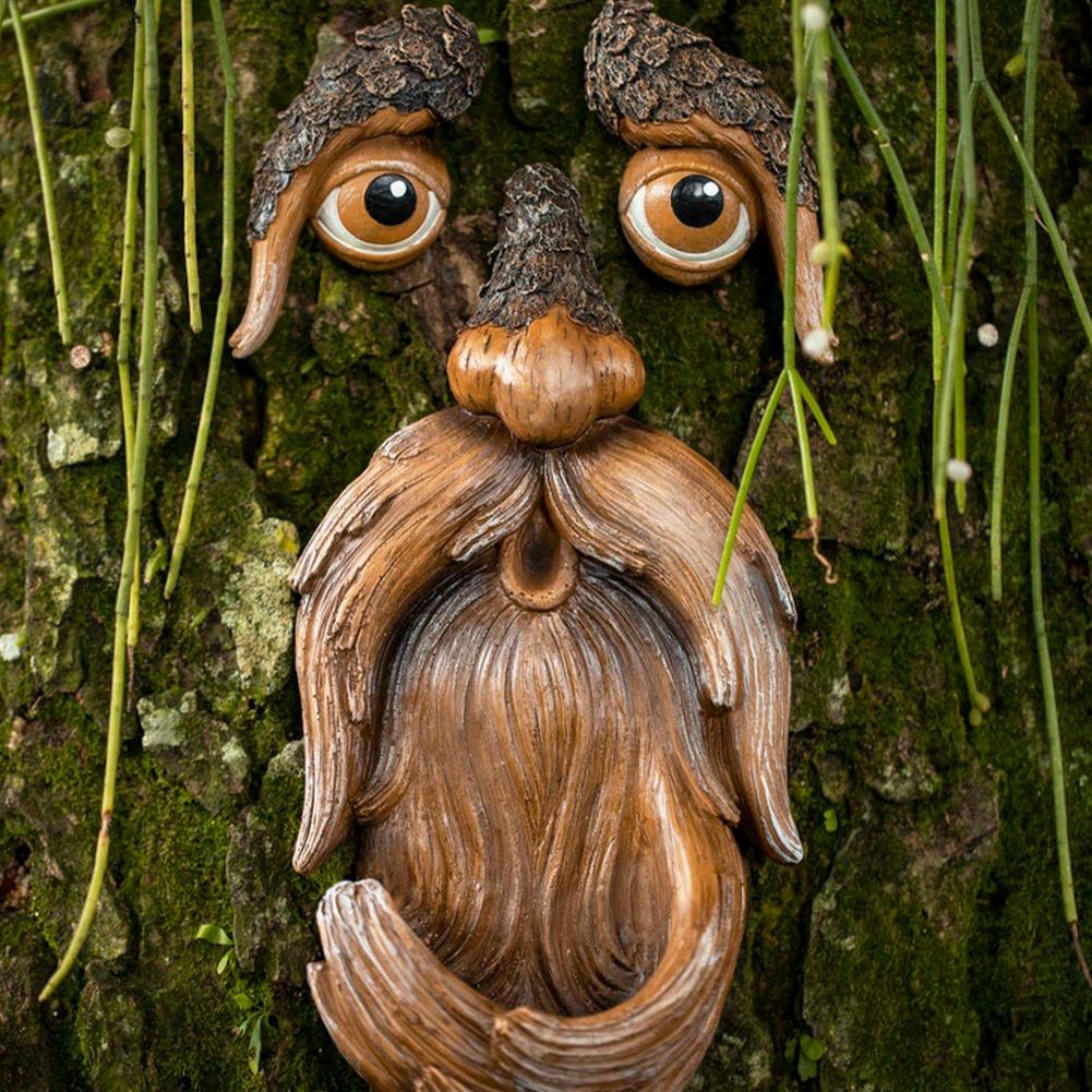 Mr Grumpy Tree Face