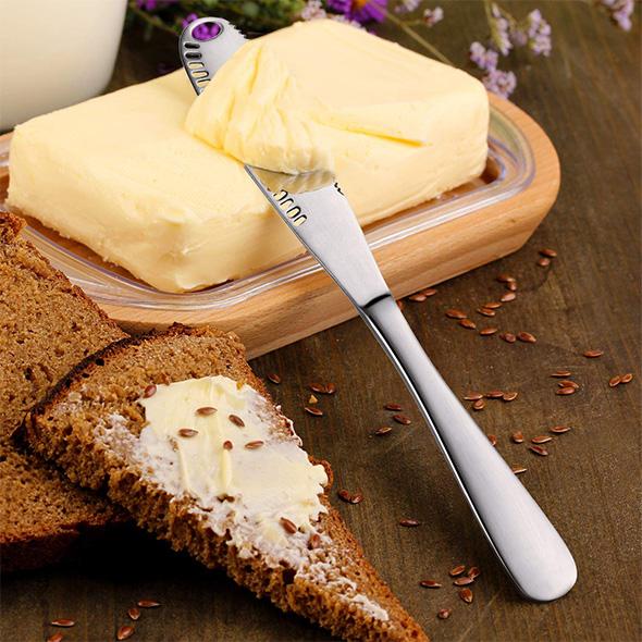 3 In 1 Food Grade 304 Stainless Steel Butter Knife