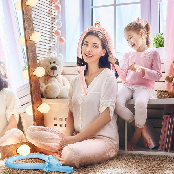 Heatless Hair Curler Headband