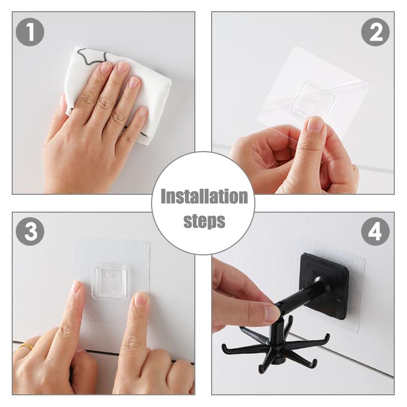 360  rotatable folding hook