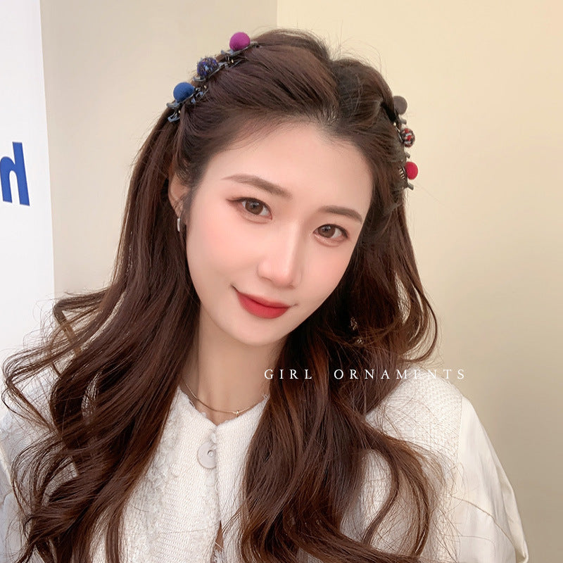 Lazy Man 2022 Hair Ball Braid Artifact Hair Clip