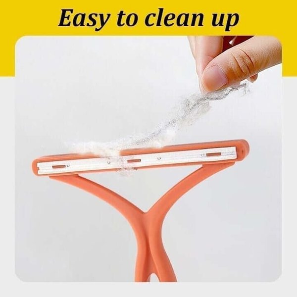 Double ended manual hair remover