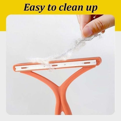 Double ended manual hair remover