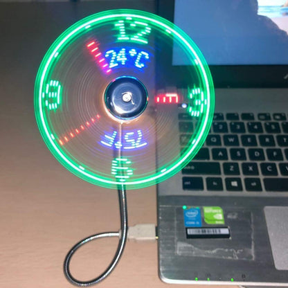 New Mini USB LED Clock