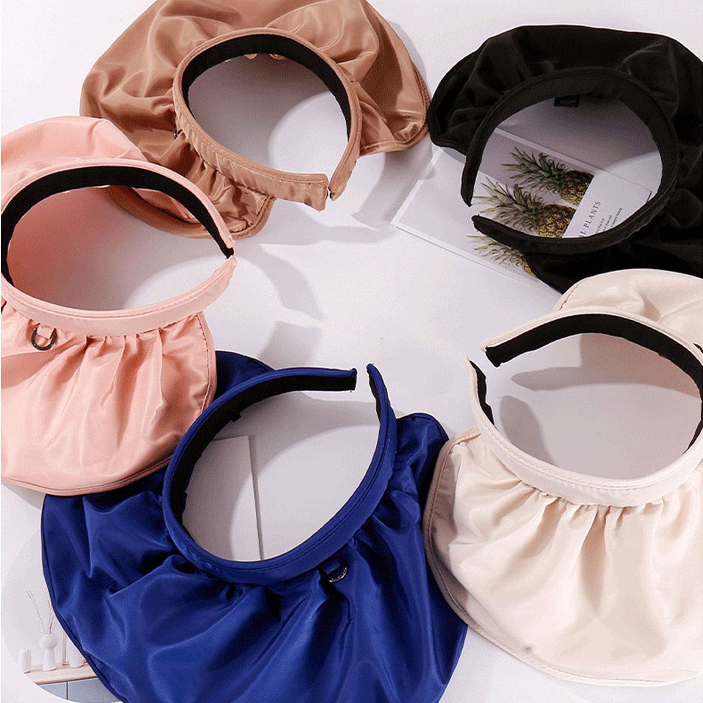 2 in 1 Sun Visor Hat Wide