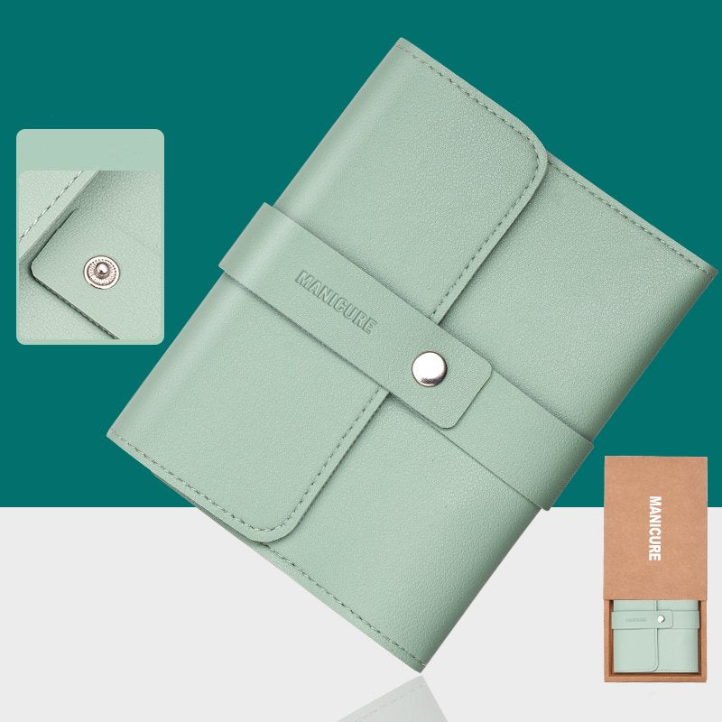 12 16Pcs Set Stainless Steel Nail Clippers Set With Folding Bag