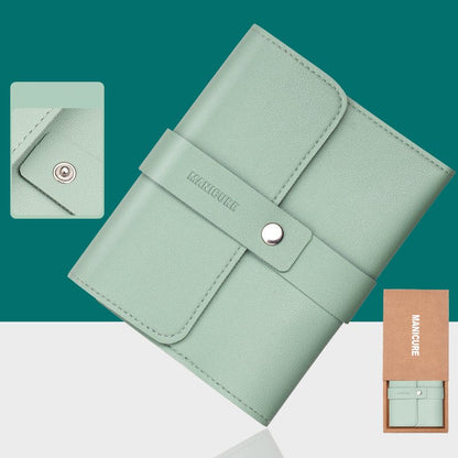 12 16Pcs Set Stainless Steel Nail Clippers Set With Folding Bag