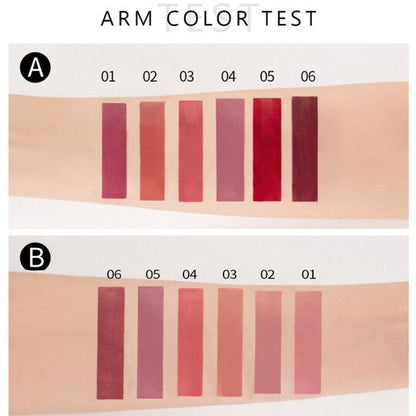 6PCS Matte Liquid Lipstick Makeup Set