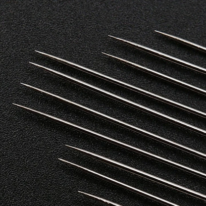 Self threading Needles